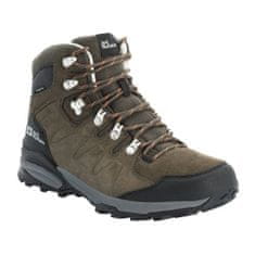 Jack Wolfskin Čevlji treking čevlji rjava 45.5 EU Refugio Texapore Mid