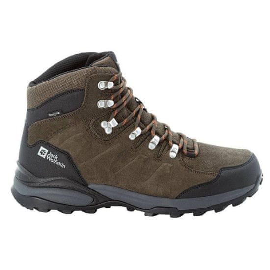 Jack Wolfskin Čevlji treking čevlji rjava Refugio Texapore Mid