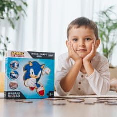 Trefl Wood Craft Junior puzzle Smart Sonic the Hedgehog 50 kosov