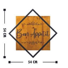 Wallity Dekorativni leseni stenski pripomoček