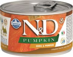 Farmina N&D dog PUMPKIN & quail konzervirana hrana za pse 140 g