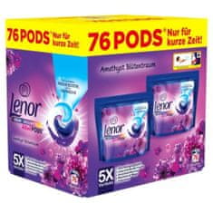 100% Lenor AMETHYST COLOR kapsule 76 pranj DE