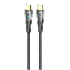 Budi Kabel USB-C na USB-C 217TT, 65 W, 1,5 m (črn)