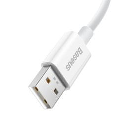 BASEUS Superior Series kabel USB na USB-C, 65 W, 1 m (bela)