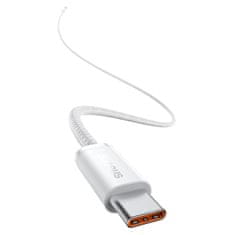 BASEUS Dynamic kabel USB-C do USB-C, 100 W, 1 m (bel)