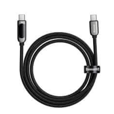 BASEUS Kabel USB-C do USB-C Baseus Display, 100 W, 2 m (črn)