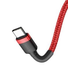 BASEUS Kabel Baseus Cafule USB-C PD 2.0 QC 3.0 60W 1m (rdeč)