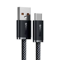 BASEUS Kabel USB na USB-C Baseus Dynamic Series, 100 W, 2 m (črn)