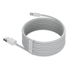 BASEUS Baseus Simple Wisdom Data Cable Kit USB to Lightning 2.4A (2PCS/Set）1.5m White