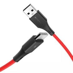 Blitzwolf Kabel USB-C BlitzWolf BW-TC15 3A 1,8 m (rdeč)