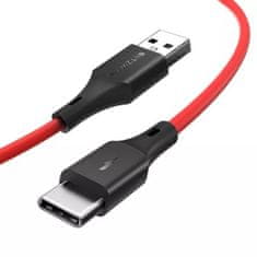 Blitzwolf Kabel USB-C BlitzWolf BW-TC15 3A 1,8 m (rdeč)