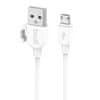 kabel micro usb budi 2.4a 1m