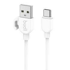 Budi USB-A to USB-C cable Budi, 2.4A, 1m