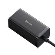 BASEUS Stenski polnilec Baseus GaN5 Pro 2xUSB-C + USB + HDMI, 67 W (črn)