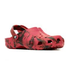 Crocs Cokle rdeča 37 EU Classic Marbled Clog