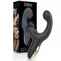 Ibiza VIBRATOR Ibiza Fingering & Pulsing Black