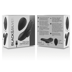 BLACK&SILVER VIBRATOR ZA HLAČKE Black & Silver Preston Black