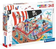 Clementoni Puzzle Pirati MAXI 24 kosov