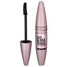 Maybelline Lash Sensational maskara za volumen in nahranitev trepalnic 9.5 ml Odtenek very black