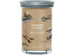 Yankee Candle Dišeča sveča Signature Tumbler v stekleni posodi Amber &amp