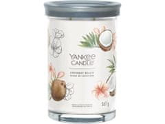 Yankee Candle Dišeča sveča Signature Tumbler v steklu velik Coconut Beach 567g