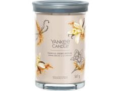 Yankee Candle Dišeča sveča Signature Tumbler in glass large Vanilla Creme Brulee 567g