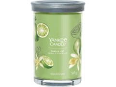 Yankee Candle Dišeča sveča Signature Tumbler v kozarcu velika Vanilla Lime 567g