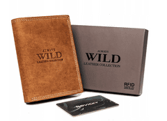 Always Wild Moška denarnica Leltesrual svetlo rjava Universal