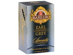 Basilur BASILUR Earl Grey - Cejlonski črni čaj z bergamotovim oljem v vrečkah, 25x2g x3