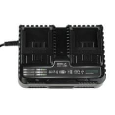 Dedra Sas+all PRO 220V dvojni polnilnik za akumulatorje 130W 18V SAS+ALL USB