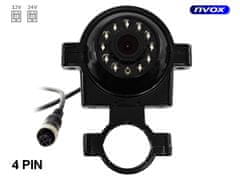 kamera za vzvratno vožnjo ahd 4pin ccd z nočnim vidom