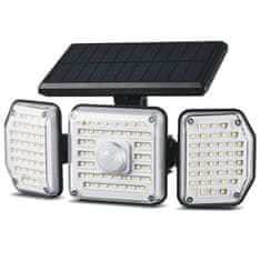 Maclean maclean ip65 solarna led svetilka s senzorjem gibanja, 4W, 320lm, 4000k, li-ion 1200 mah, 3 načini delovanja mce615