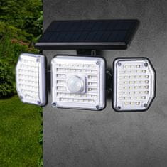 Maclean maclean ip65 solarna led svetilka s senzorjem gibanja, 4W, 320lm, 4000k, li-ion 1200 mah, 3 načini delovanja mce615