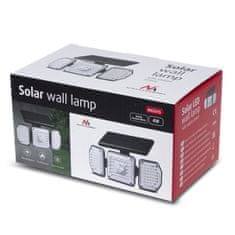 Maclean maclean ip65 solarna led svetilka s senzorjem gibanja, 4W, 320lm, 4000k, li-ion 1200 mah, 3 načini delovanja mce615