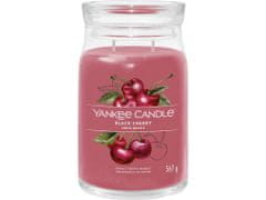 Yankee Candle Dišeča sveča Signature v steklu velika Black Cherry 567 g