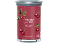 Yankee Candle Dišeča sveča Signature Tumbler v steklu velik Black Cherry 567 g