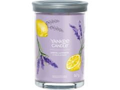 Yankee Candle Dišeča sveča Signature Tumbler v kozarcu velika Lemon Lavender 567 g