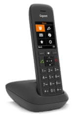 Gigaset SIEMENS C575 - Brezžični telefon DECT/GAP, črna barva