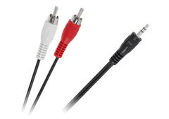 LP JACK 3,5-2 x RCA kabel 10m