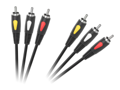 Cabletech kabel 3rca-3rca 1,0 m cabletech eco-line