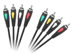 Cabletech kabel 4rca-4rca 1,0 m cabletech eco-line