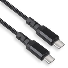 Maclean kabel 2 x usb-c 100w maclean, podpira pd, prenos podatkov do 10gbps, 5a, črn, dolžina 1m, mce491