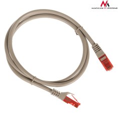 Maclean mctv-301 s 47264 patchcord utp cat6 plug-to-plug kabel 1m siva