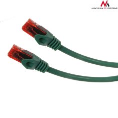 Maclean mctv-303 g 47281 patchcord utp cat6 plug-to-plug kabel 3m zelen