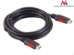 Maclean mctv-812 42187 kabel hdmi-hdmi 1,8 m v1.4 30awg kabel s feritnimi filtri