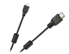 Cabletech kabel hdmi vtič tipa a - mikro hdmi vtič tipa d cabletech economic