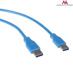 Maclean mctv-582 46432 kabel usb 3.0 am-am od vtičnice do vtičnice 1,8 m