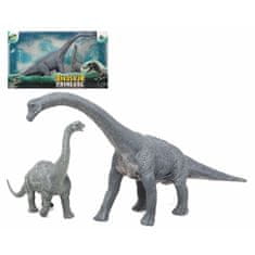 Komplet 2 dinozavrov