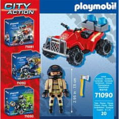 Playmobil Playset Playmobil City Action Firefighters - Speed Quad 71090