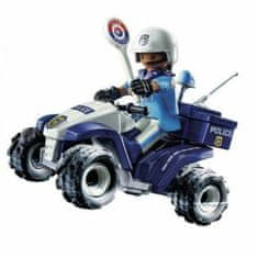 Playmobil Igralni komplet Vozni park Playmobil Speed Quad City Action 71092 Policaj (21 pcs)